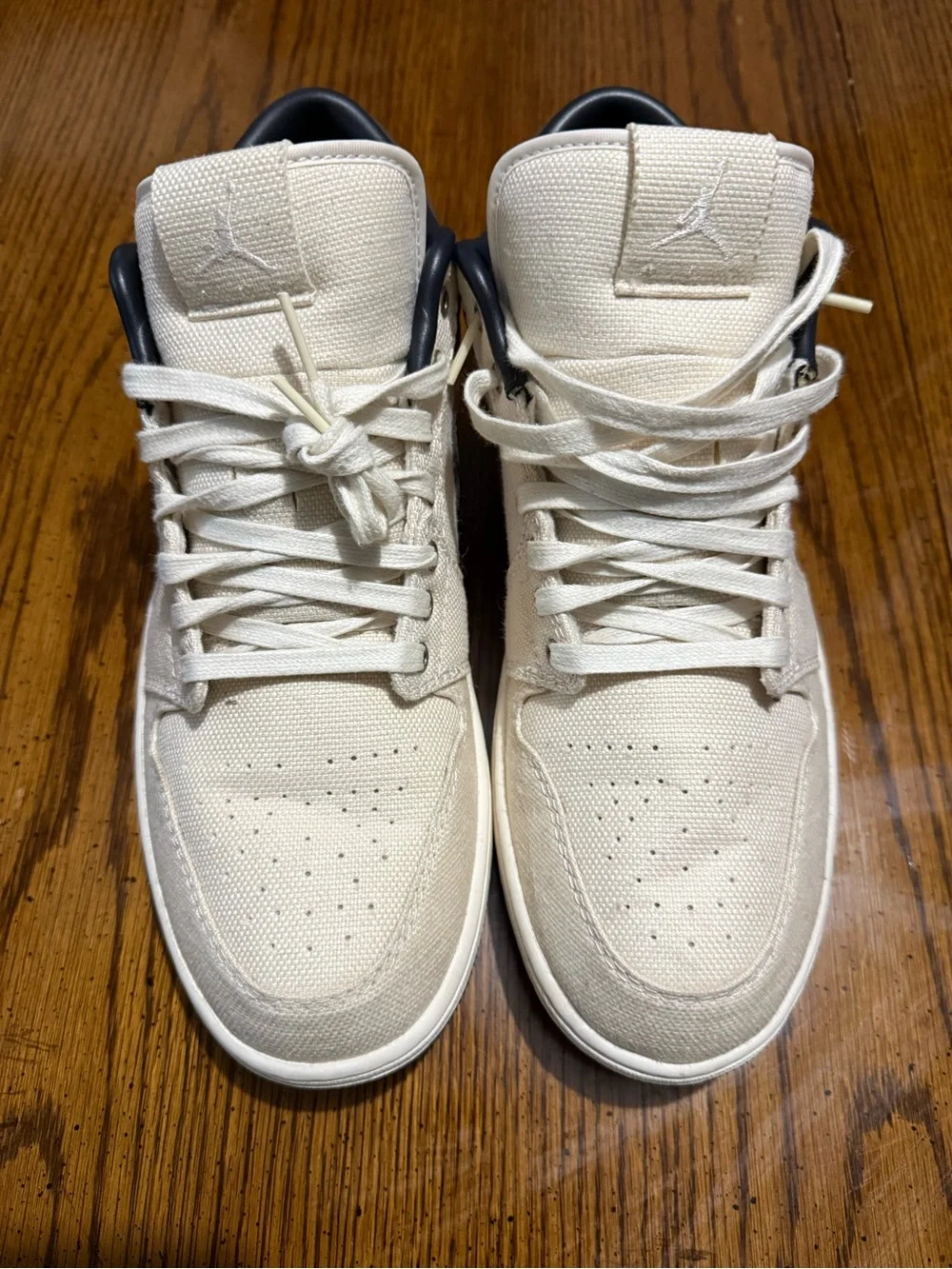 Mens Jordan 1 low Ivory Baroque brown iB8050-110 No Box